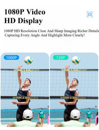 Thumbnail for 1080P HD Mini Camcorder (Pet/Vlog) with WiFi, Motion Detection, Magnetic Adsorption