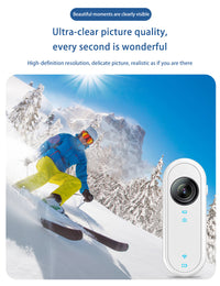 Thumbnail for HD Pocket Action Camera with WiFi, Anti-Shake, Waterproof Case for Helmet/Bicycle With 16GB card