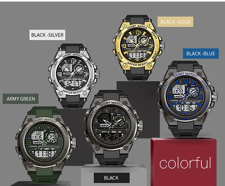Digital aviator pilot watch from Aviation Shop