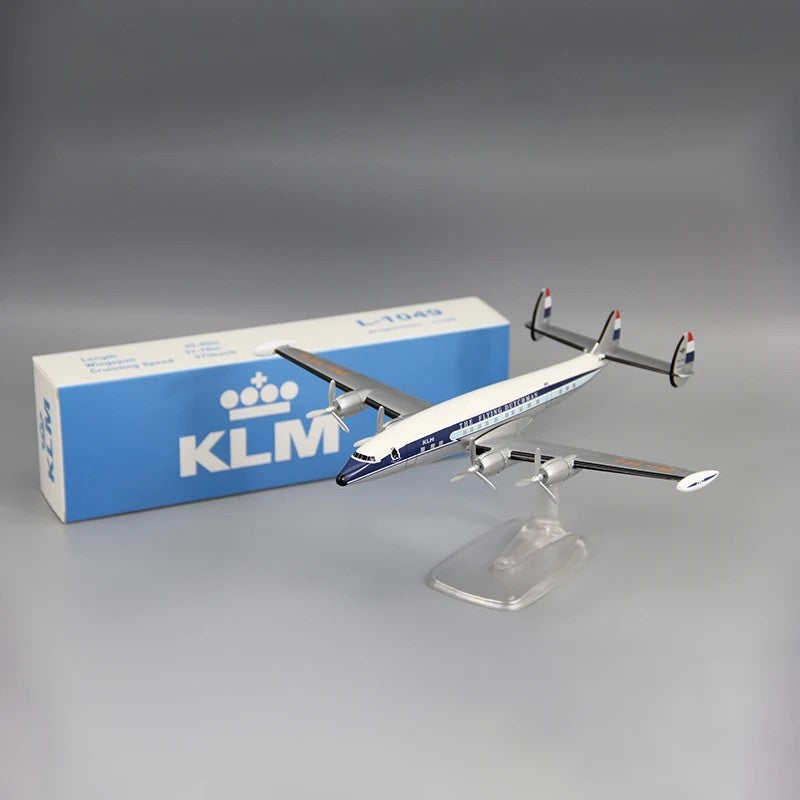 KLM Royal Dutch Airlines Lockheed L1049 L-1049 Airplane Model (1:125 Scale)