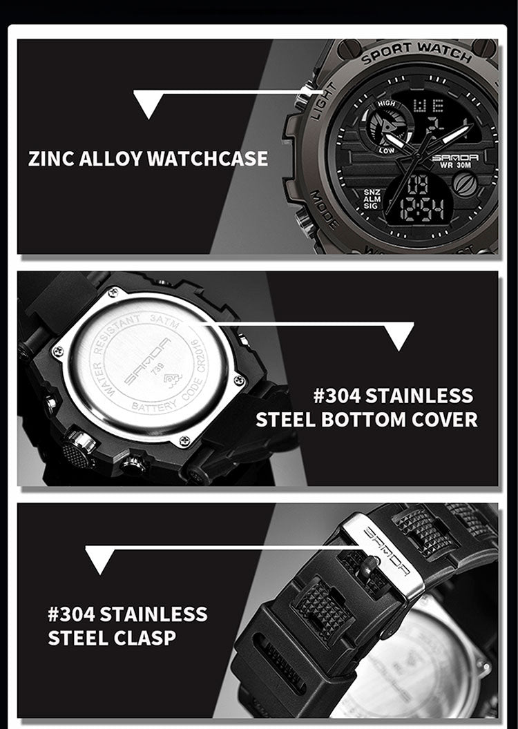 Men Military Army Mens Watch Waterproof Sport Luxury Watches