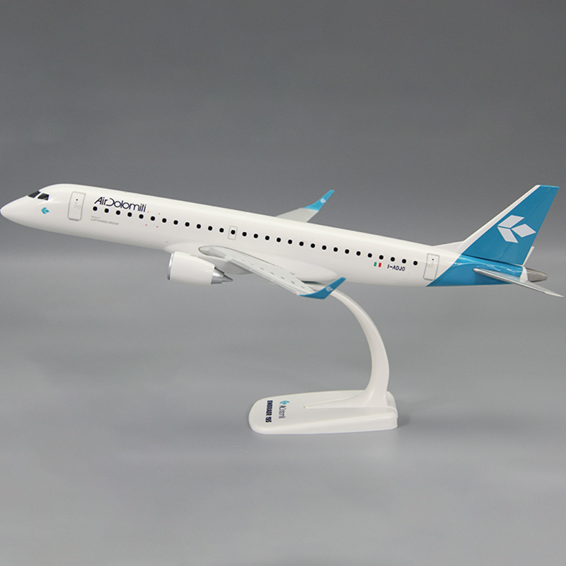 Italy Air Dolomiti E195  E-195  Airplane Model (1/100 Scale)