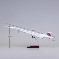Thumbnail for British Airways Concorde Airplane Model (1/125 Scale 50CM)