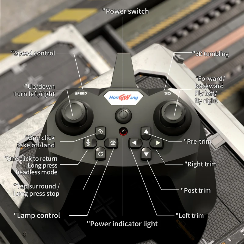 Six Axis Gyroscope EPP Foam With LED Flying L0712 Fighter Remote Control