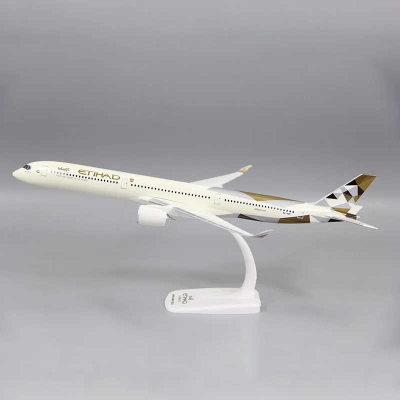 Etihad Airbus A350-1000 Airplane Model(1/200 Scale)