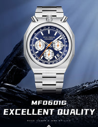 Thumbnail for Fashion Multifunctional Quartz Calendar Luminous Stainless Mens Watches