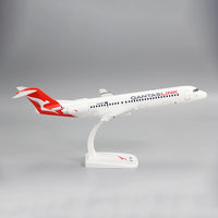 Thumbnail for Fokker FK-100 QANTAS Airlines Airplane Model (1:100 Scale)