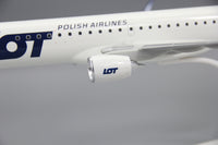 Thumbnail for LOT Polish Air E195 E-195 Airplane Model (1/100 Scale)