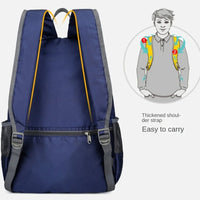 Thumbnail for Folding Bag Outdoor Leisure Backpack Fashionable Lightweight Versatile Large Capacity Casual Bag