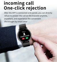 Thumbnail for ZL02D Waterproof Smart Bracelet: Heart Rate, Blood Pressure & Sleep Tracking for Active Lifestyles
