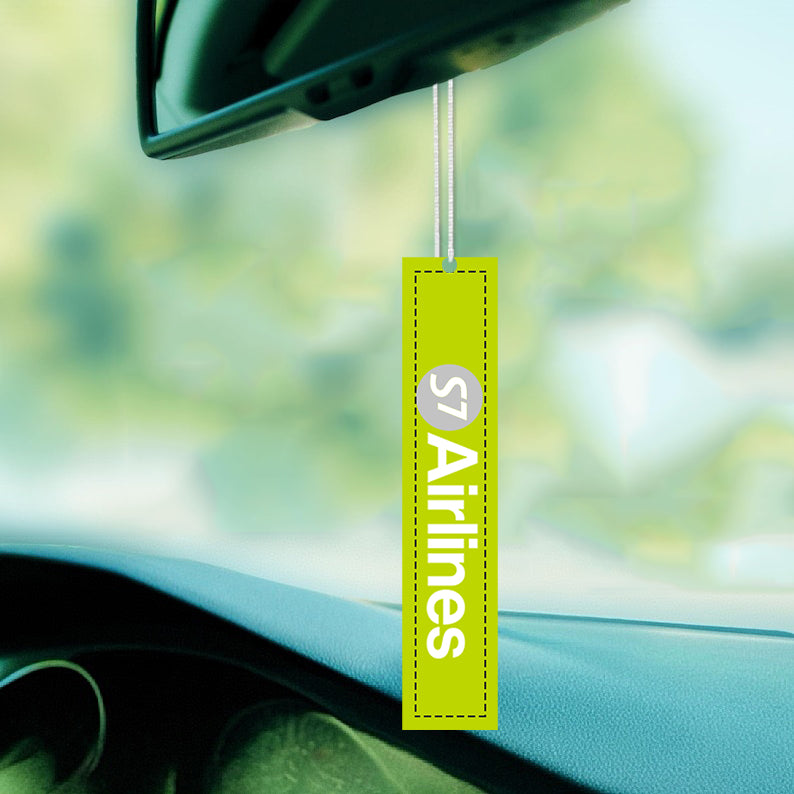 S7 Airlines Designed Car Air Fresheners