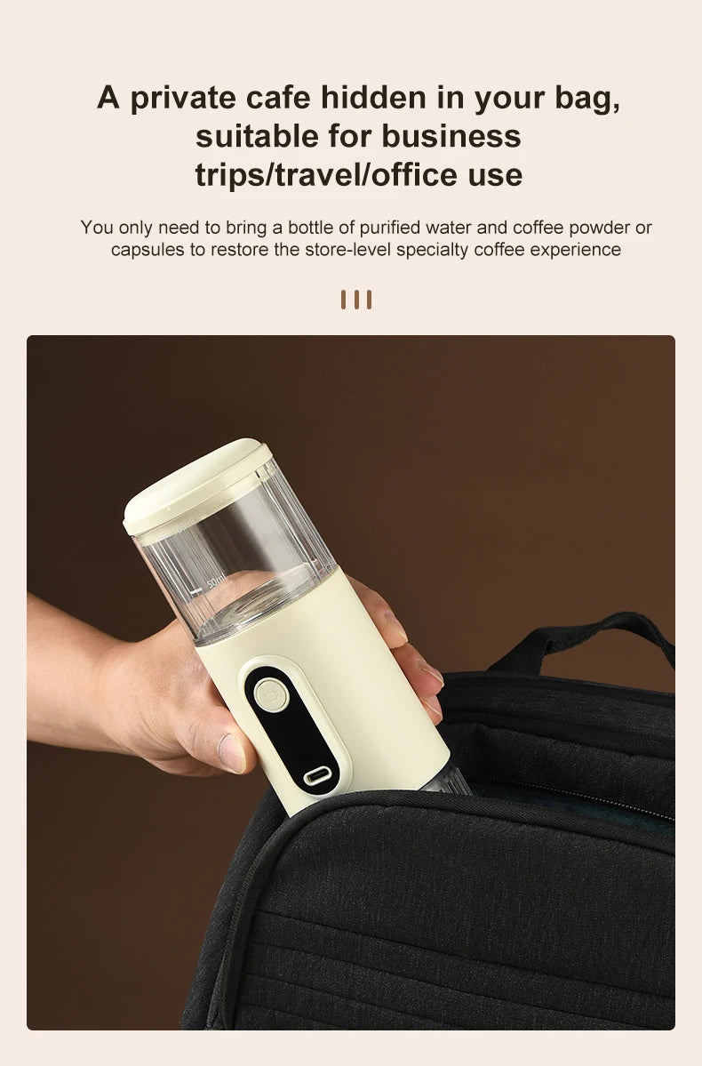 Wireless Small Portable Italian Coffee Machine