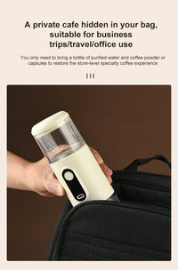 Thumbnail for Wireless Small Portable Italian Coffee Machine