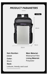 Thumbnail for Outdoor Multifunctional Training Travel Nylon Simple Backpack