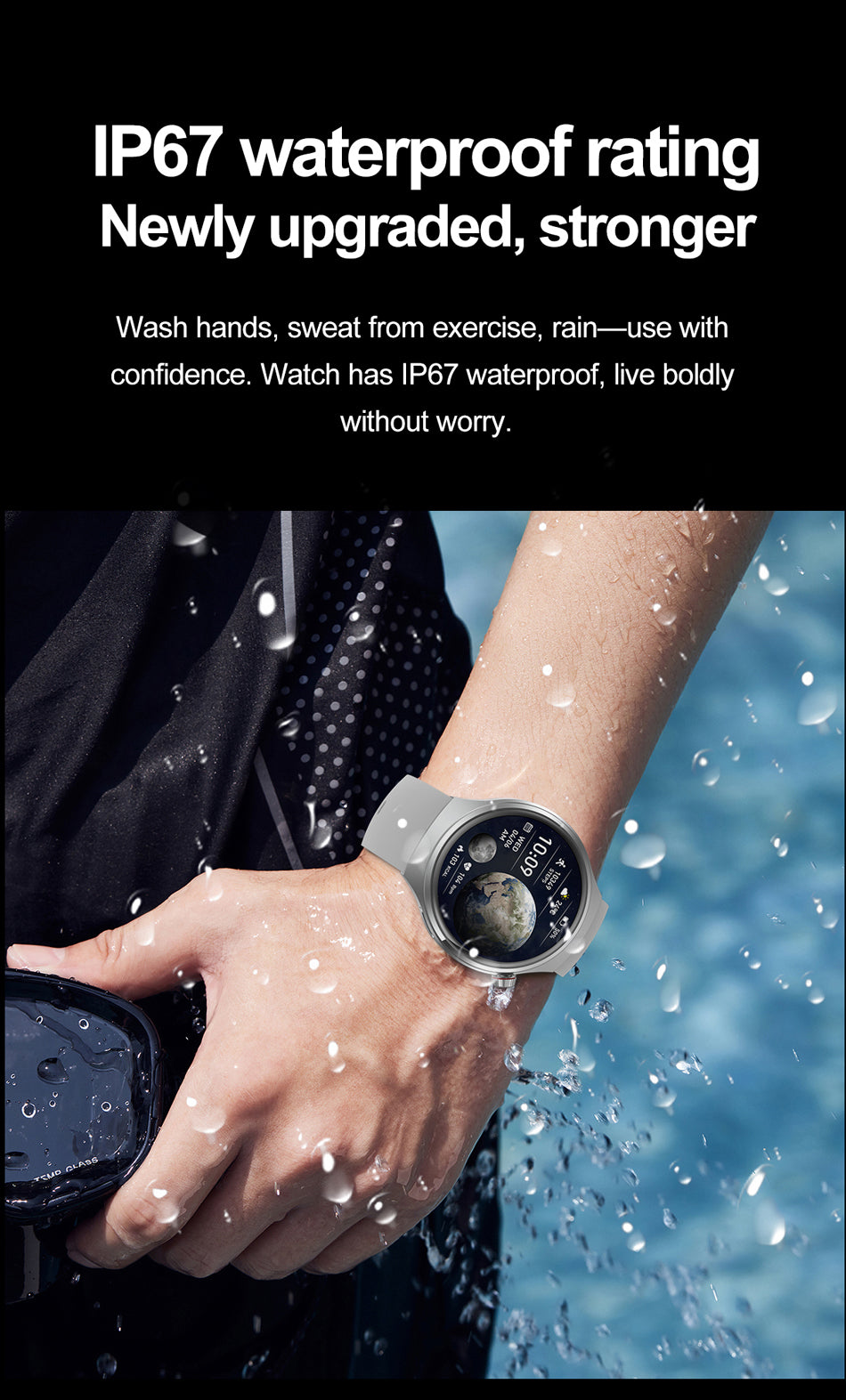 WATCH GT4 Smart Watch: Unisex Design with 360*360 HD Screen, 150+ Sports Modes & Bluetooth Calling