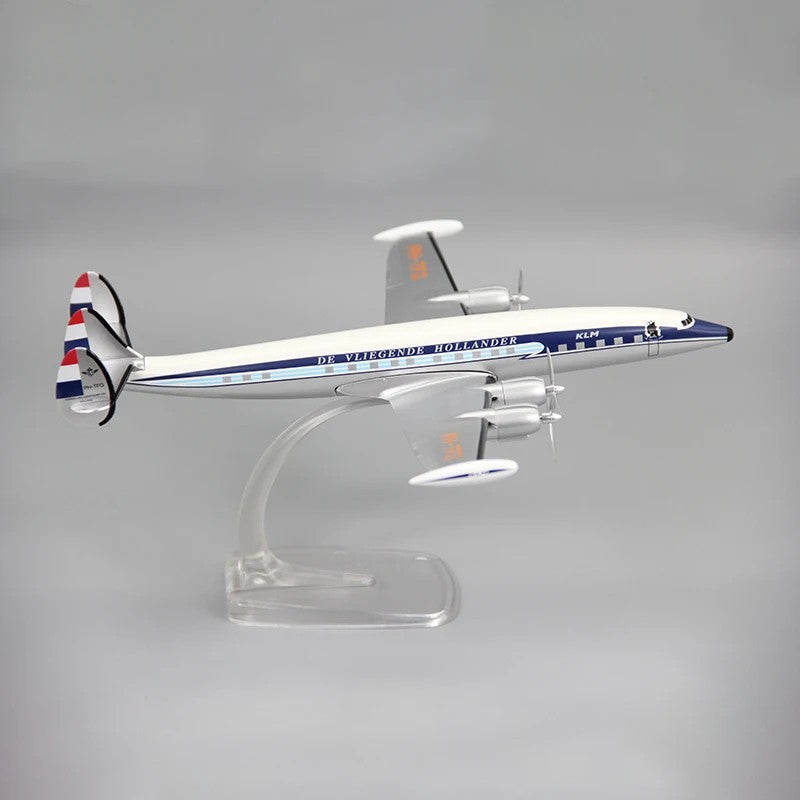 KLM Royal Dutch Airlines Lockheed L1049 L-1049 Airplane Model (1:125 Scale)