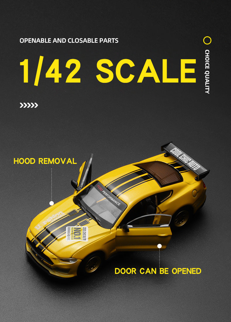1/42 Ford Mustang GT Alloy Assembly Model