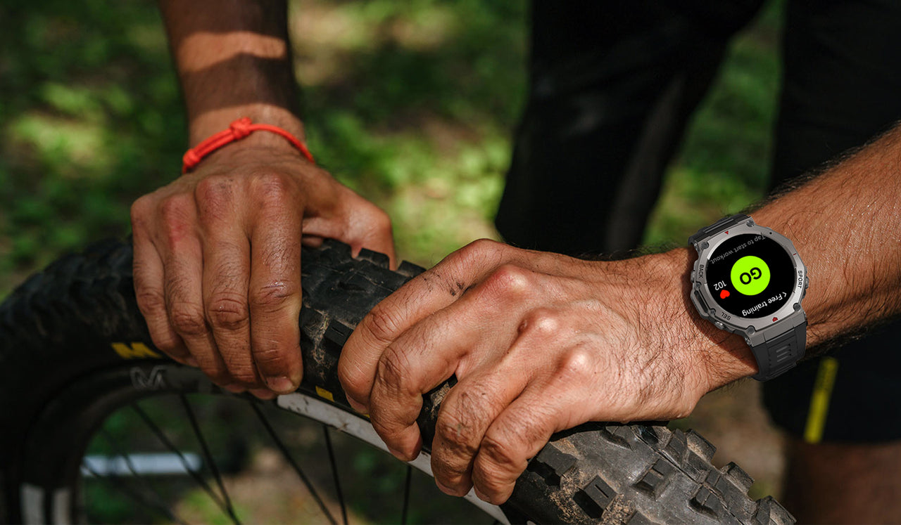 DM58: GPS Smart Watch with 1.43" AMOLED, Multi-Satellite Compatibility (GLONASS/BDS) & 5ATM Waterproof Design