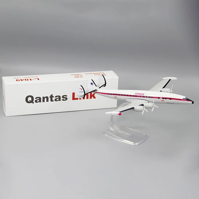 L1049 L-1049 QANTAS CONNIE  Airplane Model (1:125 Scale)