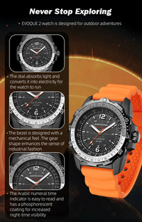 Thumbnail for Digital Military Waterproof 50M Sport Wristwatches Solar Men's Watch