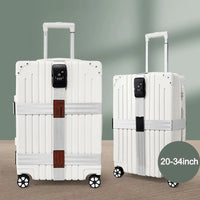 Thumbnail for Check-in Adjustable Explosion-proof Luggage With Password Lock Anti-theft