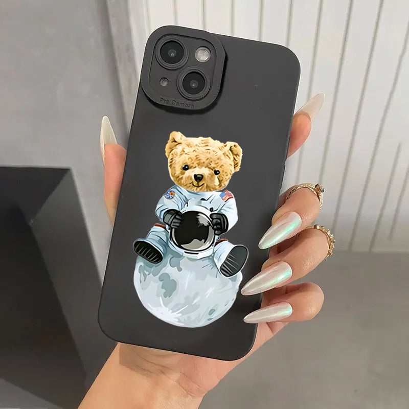 Funny Bear Protective iPhone Case