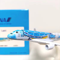 Thumbnail for Japan ANA Airlines Airbus A380 Turtle KaLa Airplane Model (14CM 1/500 Scale)