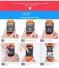 Thumbnail for Check-in Adjustable Explosion-proof Luggage With Password Lock Anti-theft