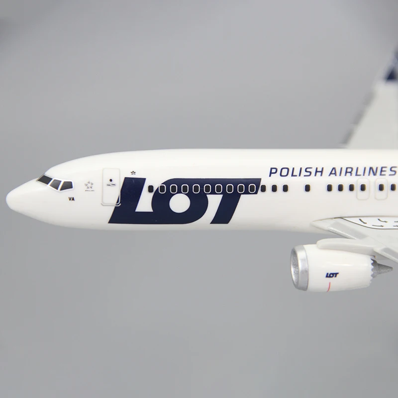 LOT POLISH Airlines Boeing 737MAX8 Airplane Model (1/200 Scale)
