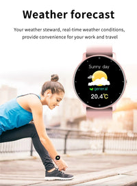 Thumbnail for ZL02D Waterproof Smart Bracelet: Heart Rate, Blood Pressure & Sleep Tracking for Active Lifestyles