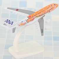 Thumbnail for Japan ANA Airlines Airbus A380 Turtle KaLa Airplane Model (14CM 1/500 Scale)