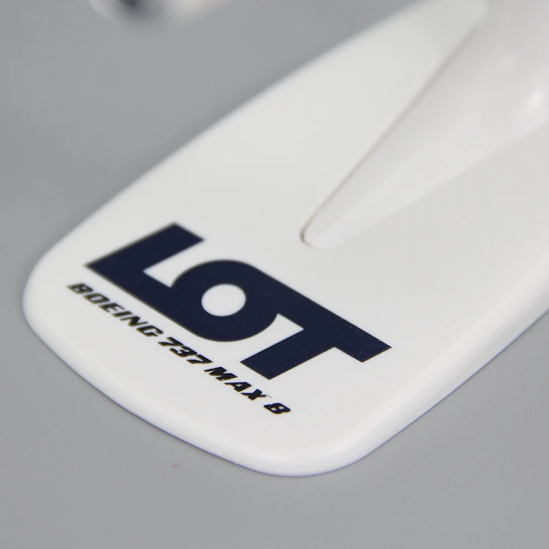 LOT POLISH Airlines Boeing 737MAX8 Airplane Model (1/200 Scale)