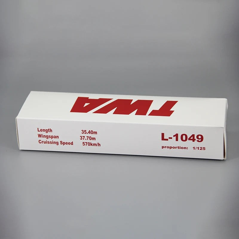 L1049 L-1049  TWA Lockheed Airplane Model (1:125 Scale)