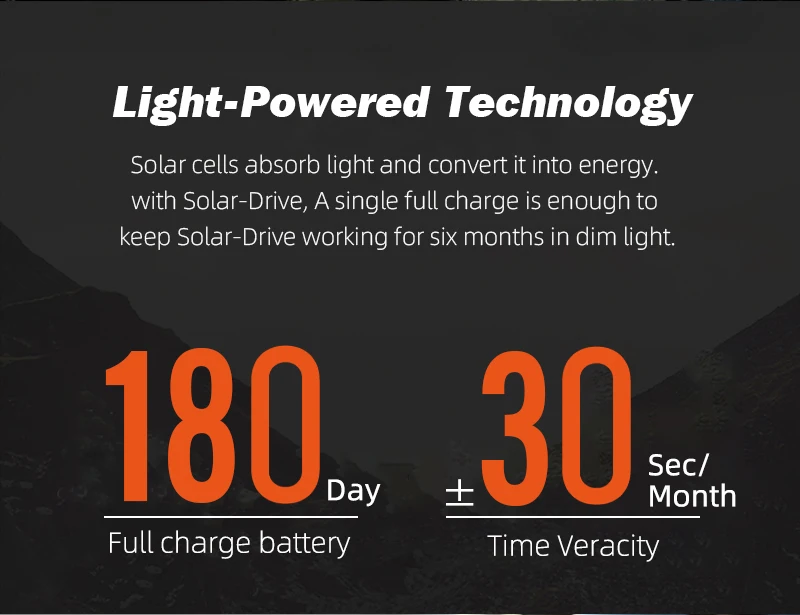 Digital Military Waterproof 50M Sport Wristwatches Solar Men's Watch