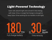 Thumbnail for Digital Military Waterproof 50M Sport Wristwatches Solar Men's Watch