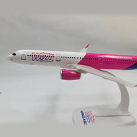 Thumbnail for Wizzair Airbus 321 neo A321neo Airplane Model (1/200 Scale)