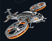 Thumbnail for Space War Starfighter & Autogyro Mechanical Building Blocks +Stand+Light