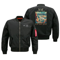 Thumbnail for SAF - Poster - Bomber Jacket - Black
