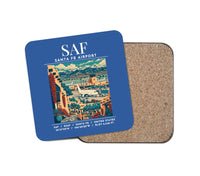 Thumbnail for SAF - Poster - Coaster - Blue