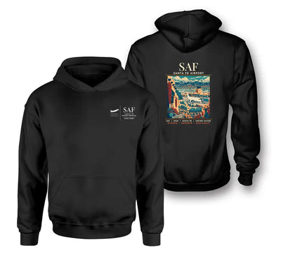 SAF - Poster - Double-Side Hoodie - Black