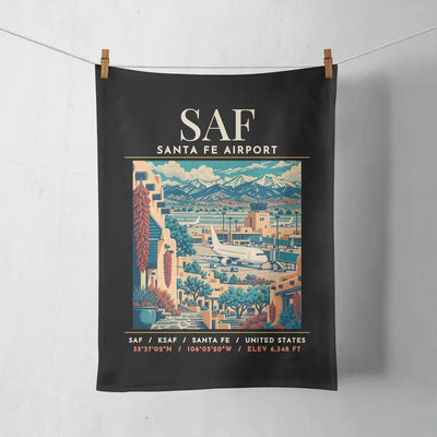 SAF - Poster - Towel - Black