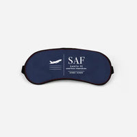 Thumbnail for Santa Fe Municipal Airport (SAF) Sleep Masks - Sleep Mask - Front - Navy Blue