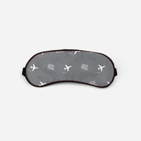 Thumbnail for Aeropuerto Internacional de El Salvador San Óscar Arnulfo Romero y Galdámez (SAL) Sleep Masks - Sleep Mask - Pattern - Gray