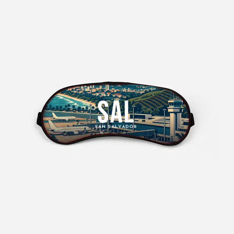 Aeropuerto Internacional de El Salvador San Óscar Arnulfo Romero y Galdámez (SAL) Sleep Masks - Sleep Mask - Scene