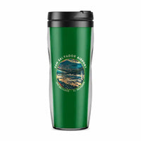 Thumbnail for Aeropuerto Internacional de El Salvador San Óscar Arnulfo Romero y Galdámez (SAL) Travel Mugs - Badge - Plastic (No Holder) - Green