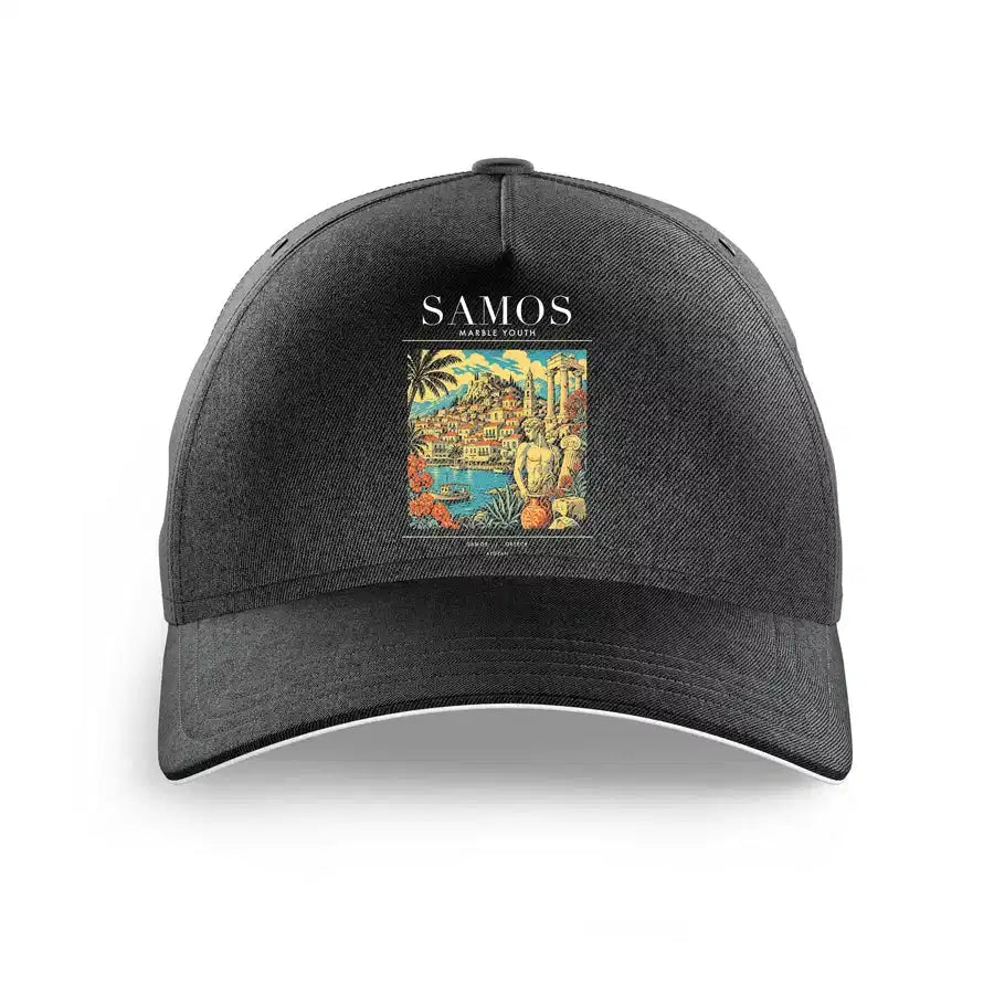 SAMOS - Poster - Hat - Black