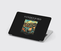 Thumbnail for SANDEFJORD - Poster - MacBook Case - Black
