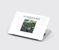 Thumbnail for SANDEFJORD - Poster - MacBook Case - White