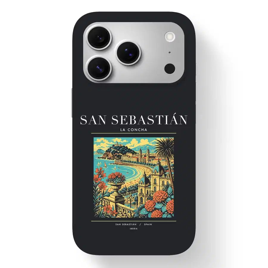 SAN SEBASTIÁN - Poster - MagSafe iPhone 17 Pro - Black