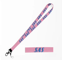 Thumbnail for SAS Airlines lanyard - pink